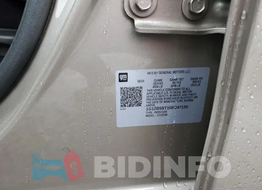1G1ZB5ST1RF247150 Photo# 12