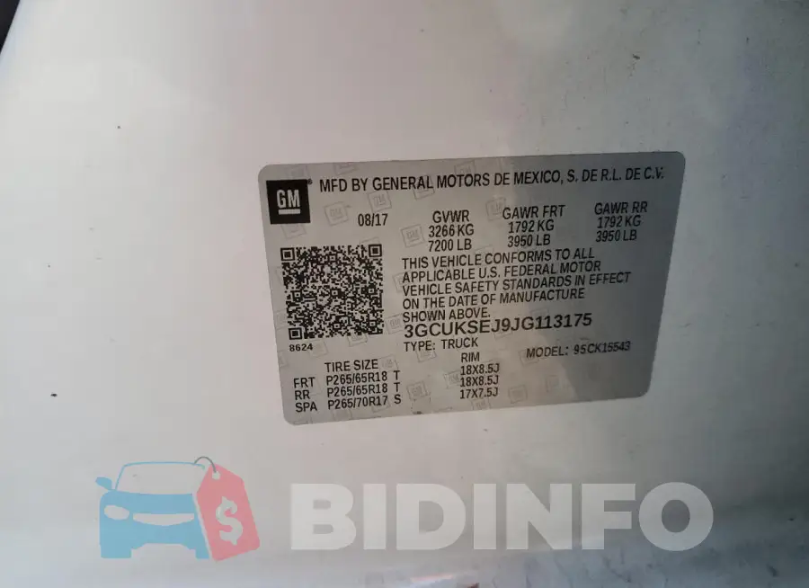3GCUKSEJ9JG113175 Photo# 12