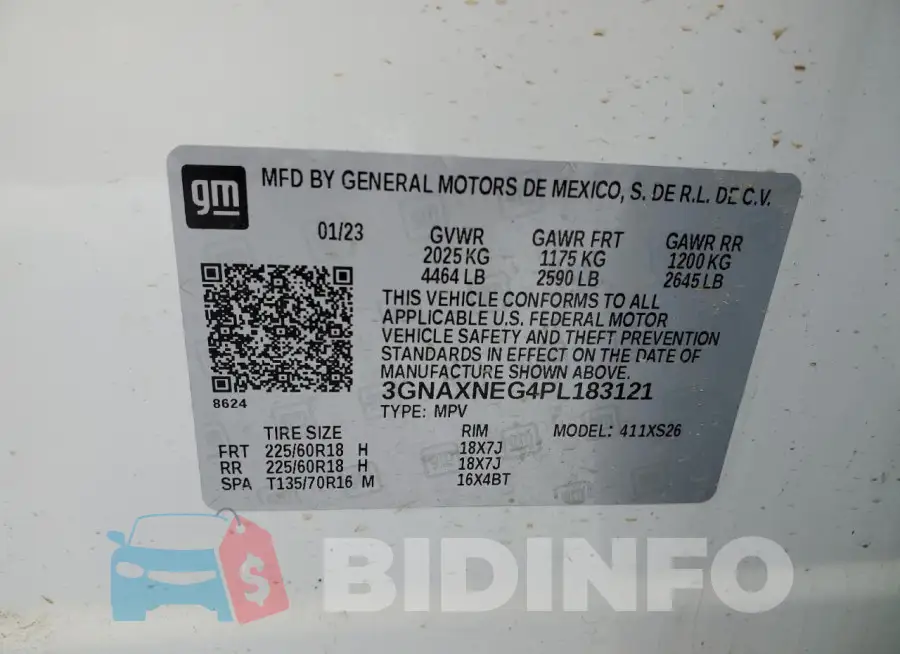 3GNAXNEG4PL183121 Photo# 13