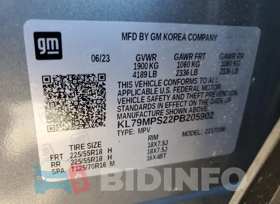 KL79MPS22PB205902 Photo# 13
