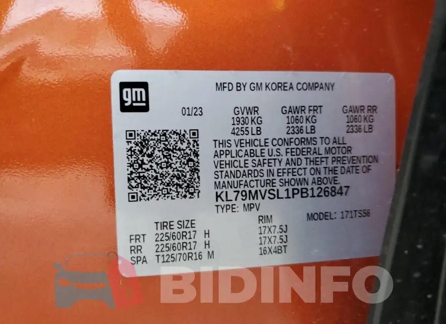 KL79MVSL1PB126847 Photo# 12