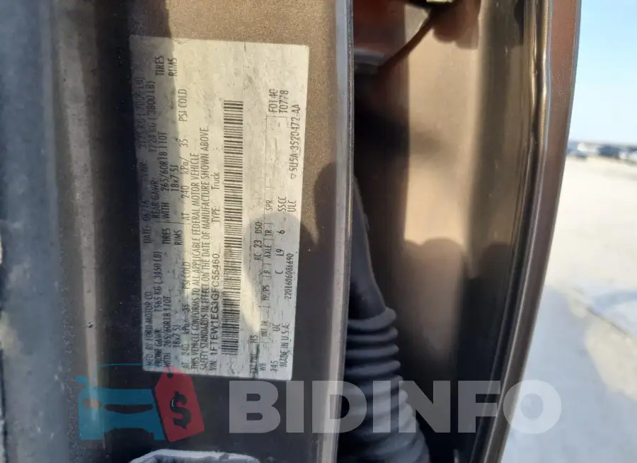1FTEW1EG3GFC55460 Photo# 12