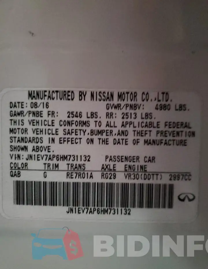 JN1EV7AP6HM731132 Photo# 12