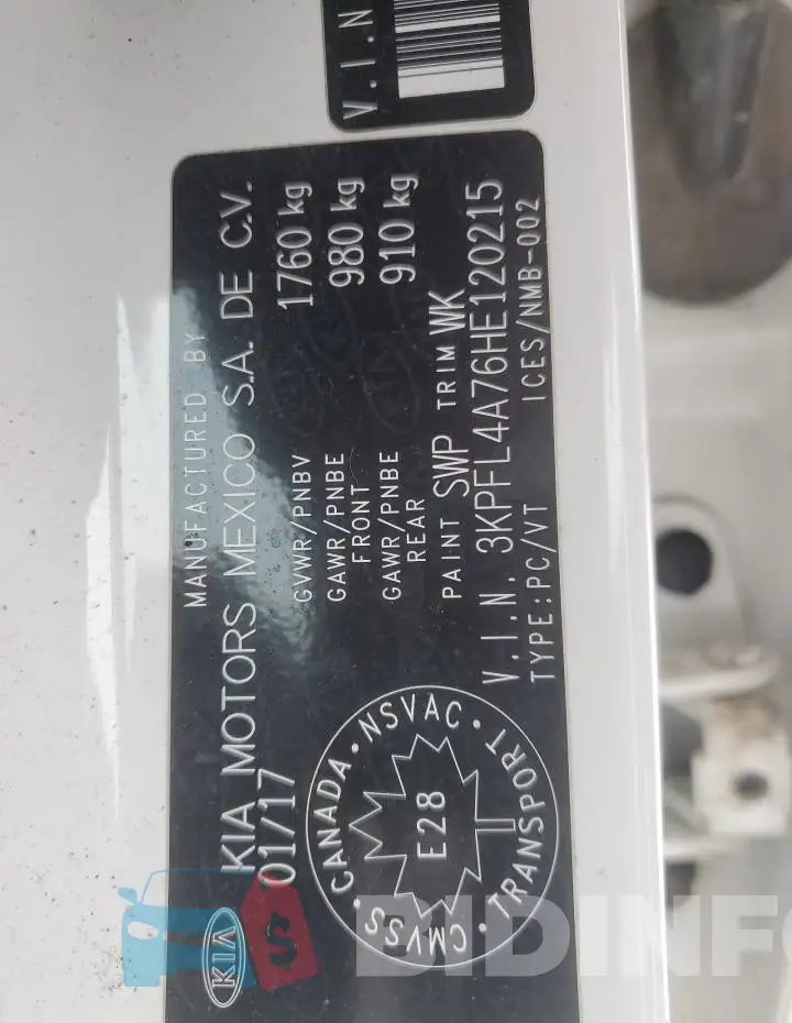 3KPFL4A76HE120215 Photo# 12