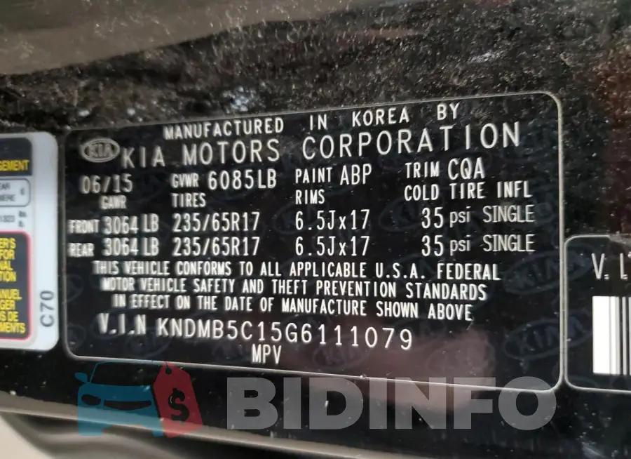 KNDMB5C15G6111079 Photo# 14