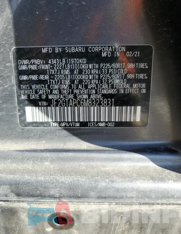 JF2GTAPC6M8323831 Photo# 14