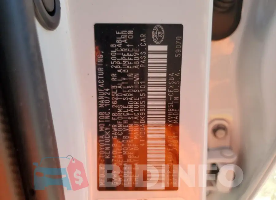 4T1DBADK9SU515101 Photo# 12