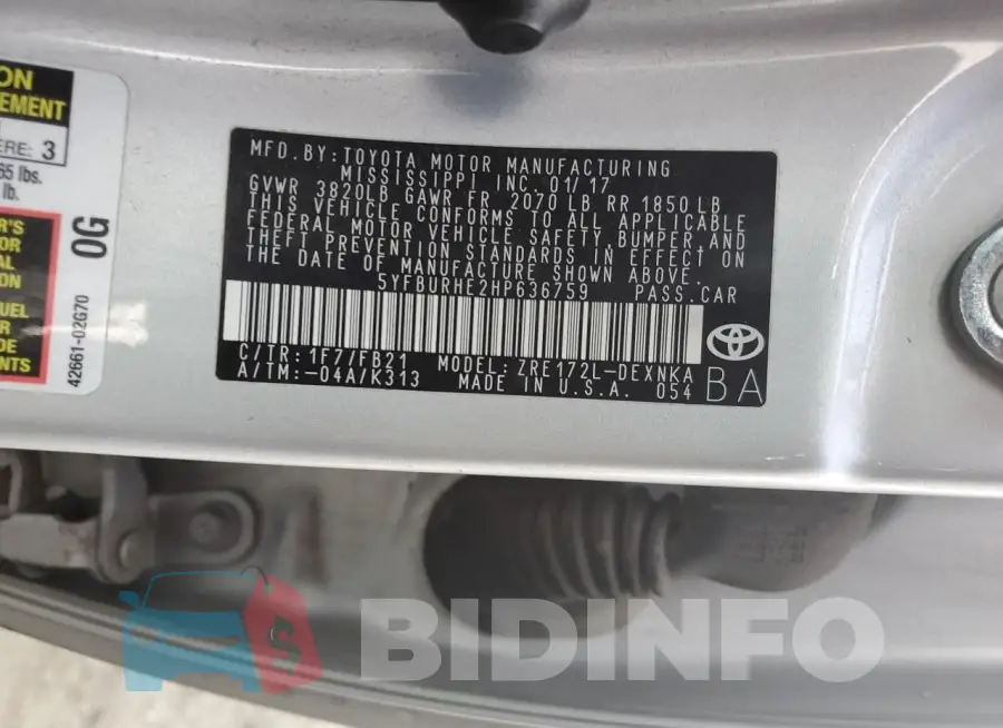 5YFBURHE2HP636759 Photo# 12