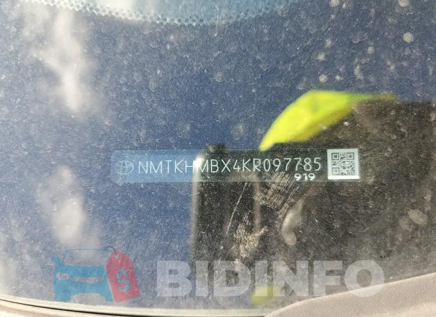 NMTKHMBX4KR097785 Photo# 12