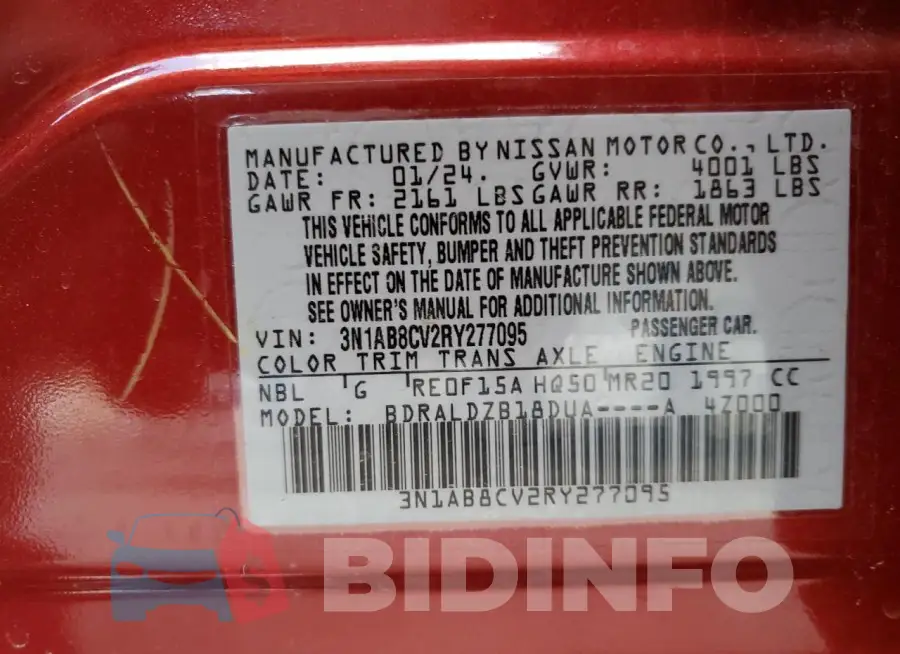 3N1AB8CV2RY277095 Photo# 12