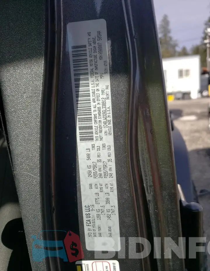 1C4BJWDG9GL338912 Photo# 12