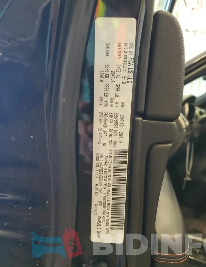 1C4RJFBG5HC655122 Photo# 13