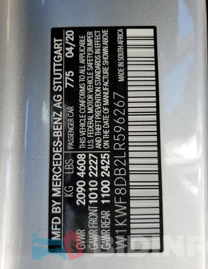 W1KWF8DB2LR596267 Photo# 12