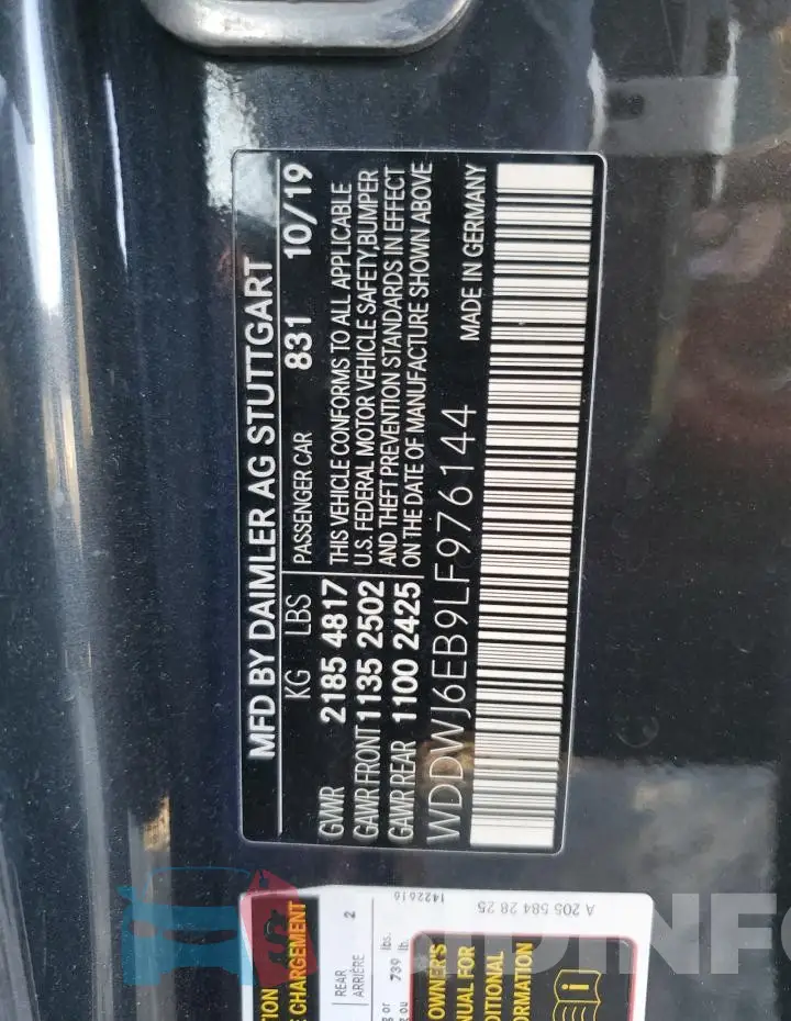 WDDWJ6EB9LF976144 Photo# 13