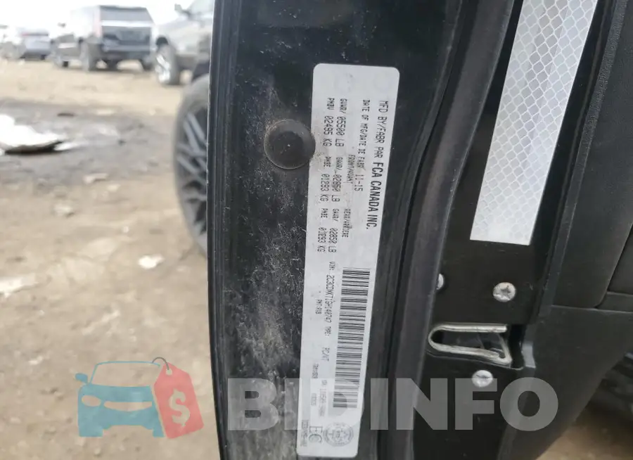 2C3CDXKT1GH140747 Photo# 12