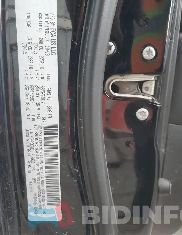 3C4PDCAB3JT519892 Photo# 13