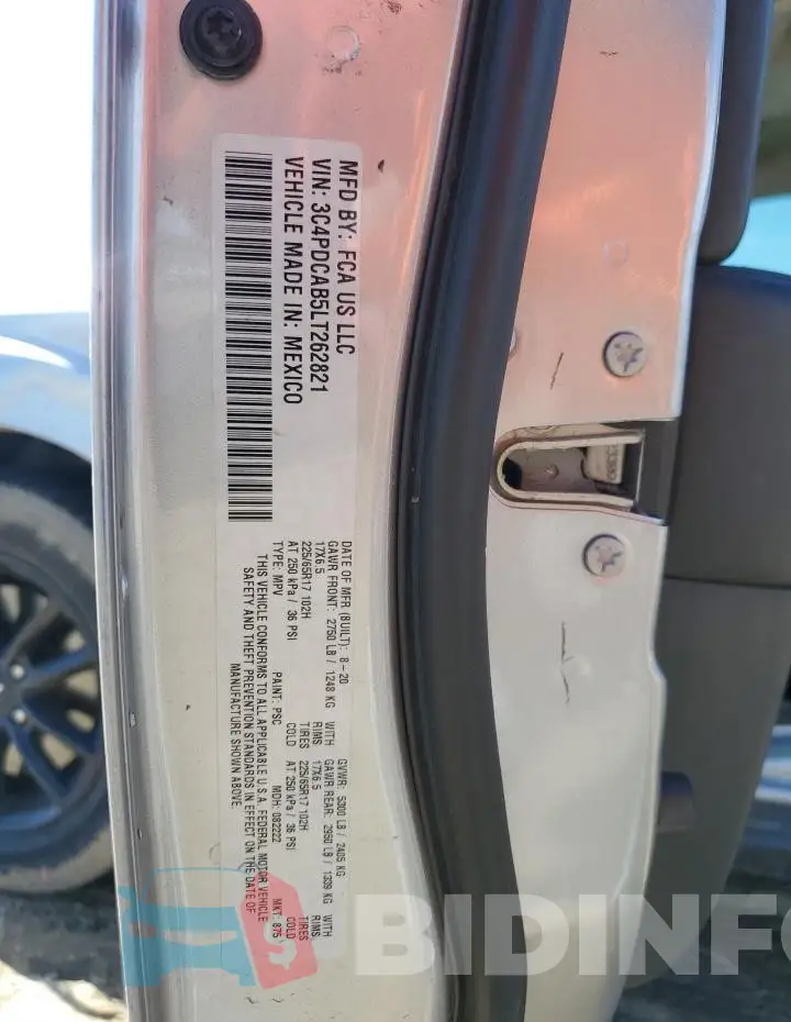 3C4PDCAB5LT262821 Photo# 13