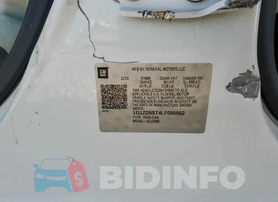 1G1ZD5ST4LF055562 Photo# 12