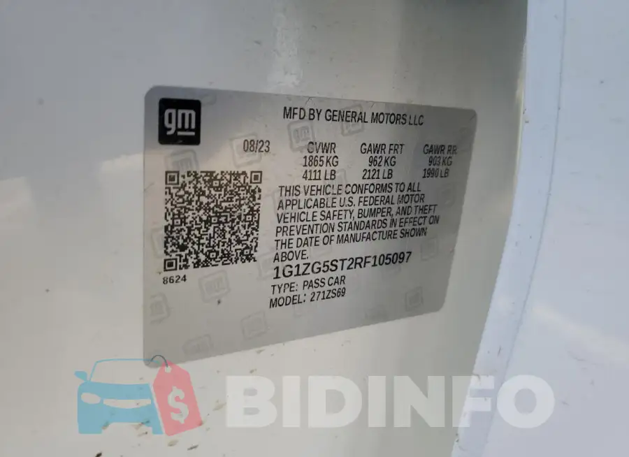 1G1ZG5ST2RF105097 Photo# 12