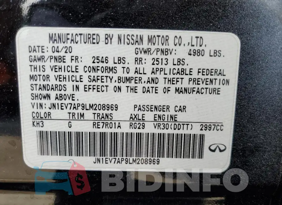 JN1EV7AP9LM208969 Photo# 12