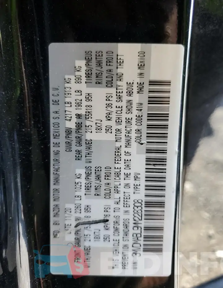 3MVDMABL9MM228308 Photo# 13