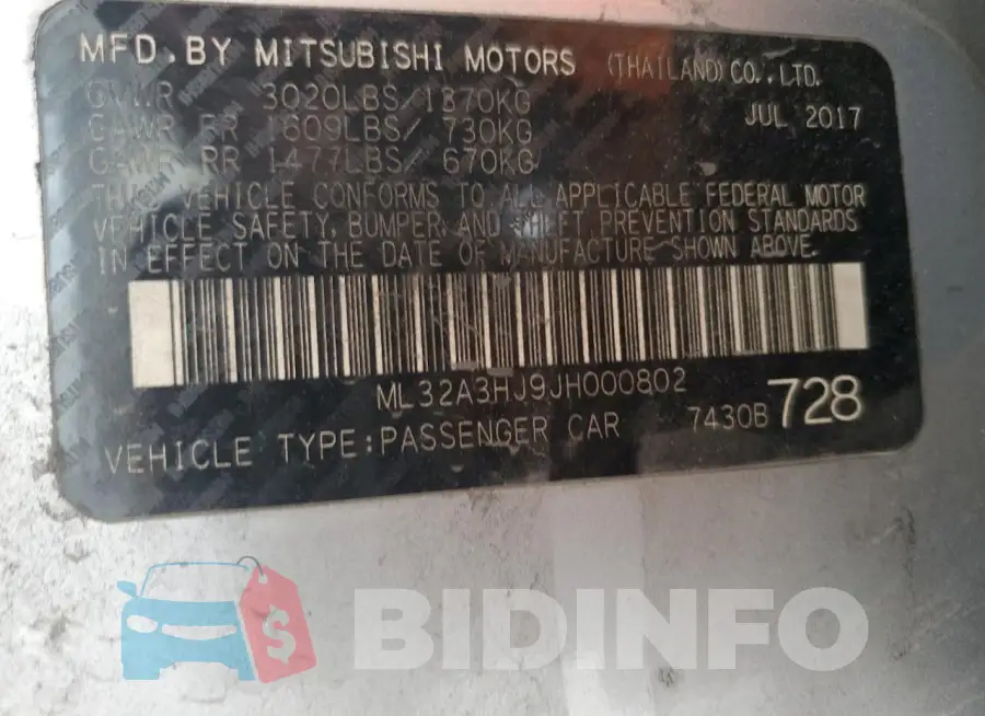 ML32A3HJ9JH000802 Photo# 12