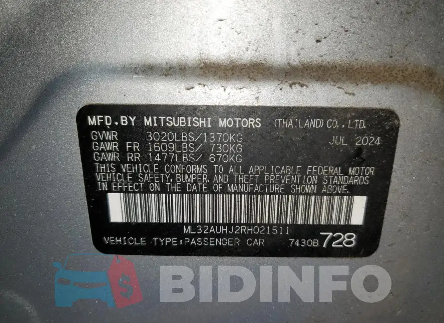 ML32AUHJ2RH021511 Photo# 13