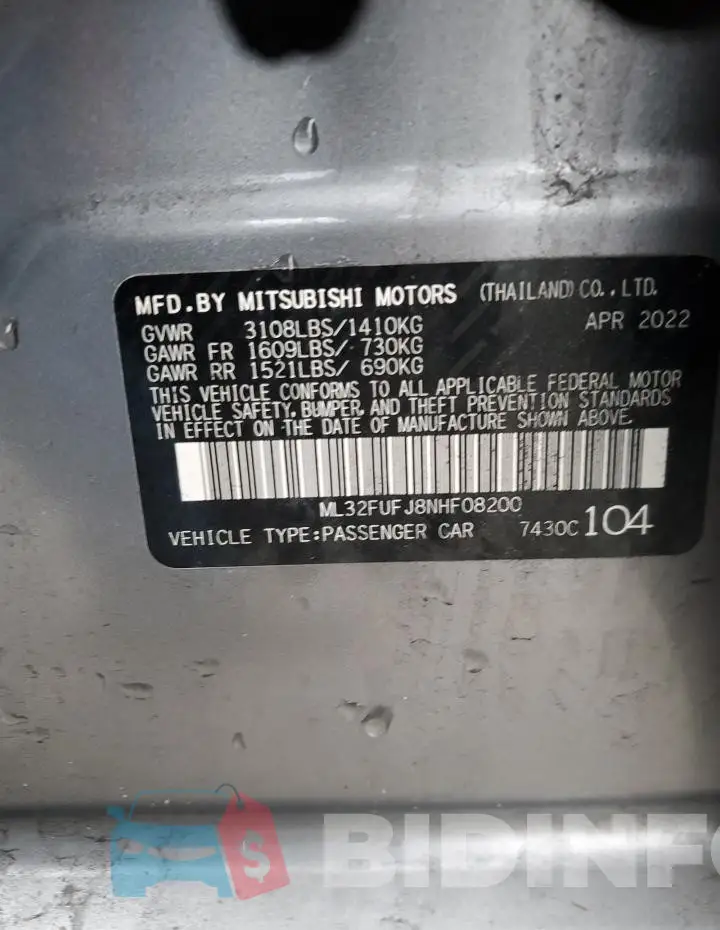 ML32FUFJ8NHF08200 Photo# 12