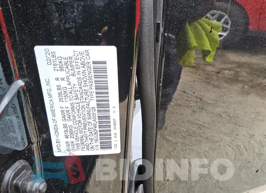 19UUB2F4XLA005126 Photo# 12