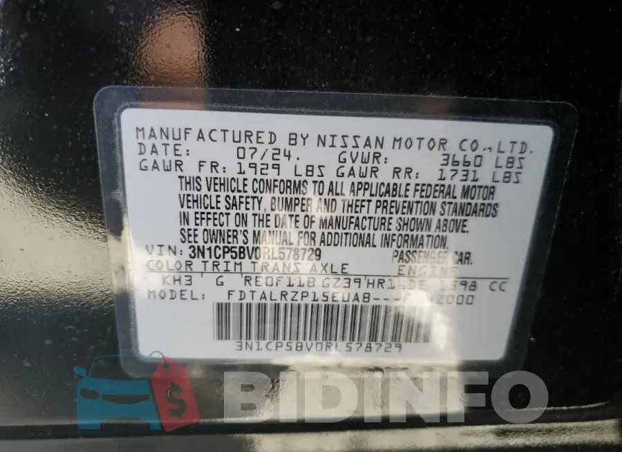 3N1CP5BV0RL578729 Photo# 13