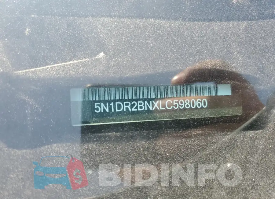 5N1DR2BNXLC598060 Photo# 12