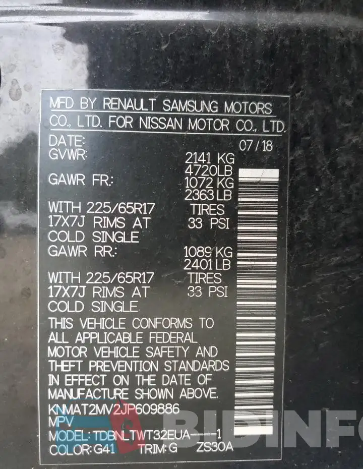 KNMAT2MV2JP609886 Photo# 13
