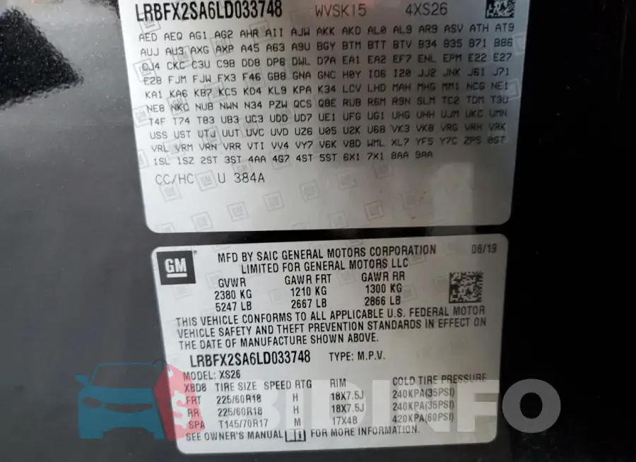 LRBFX2SA6LD033748 Photo# 12
