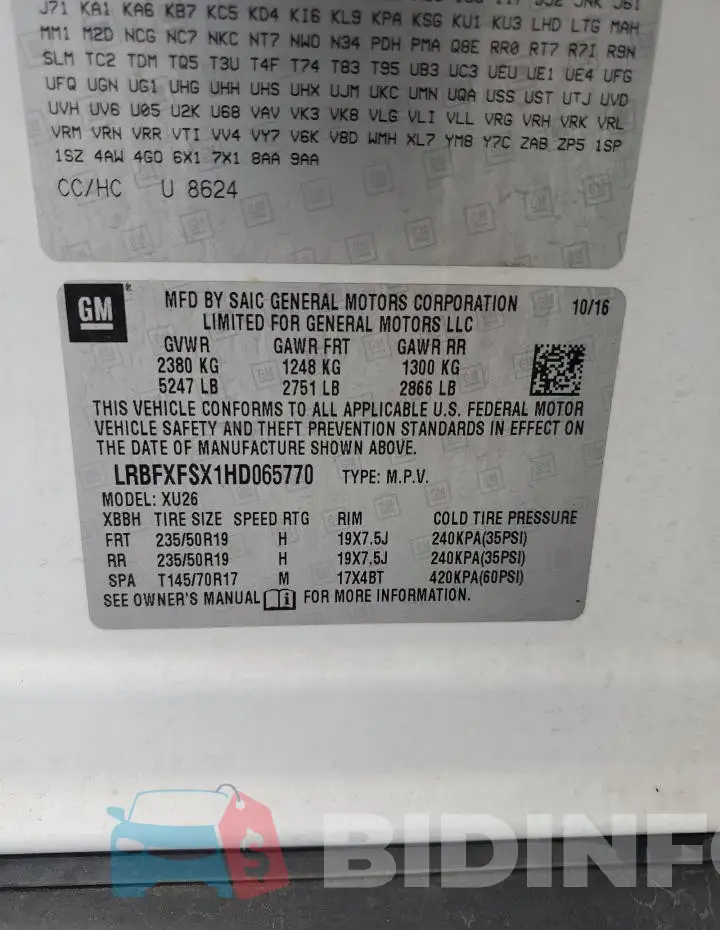 LRBFXFSX1HD065770 Photo# 13
