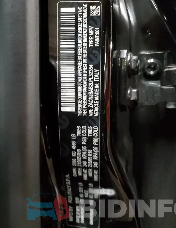 ZACNJBAB2LPL32354 Photo# 12