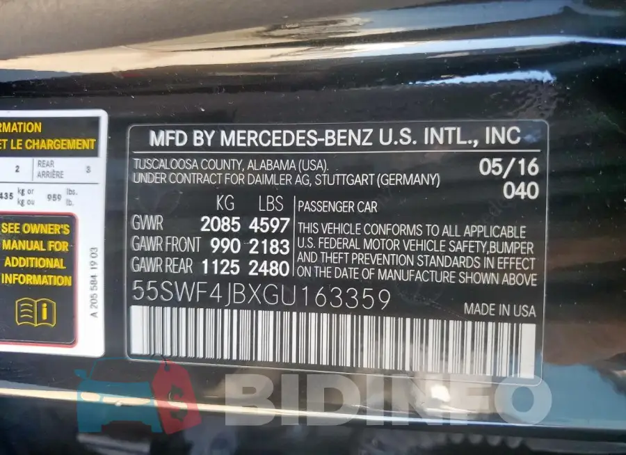 55SWF4JBXGU163359 Photo# 13