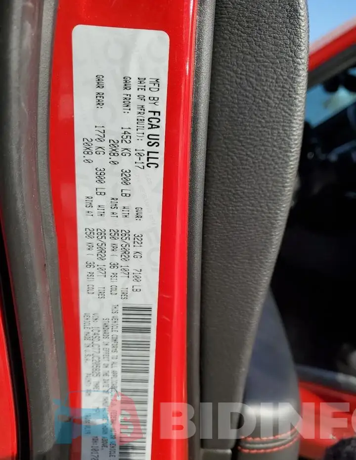 1C4SDJCT7JC205825 Photo# 13
