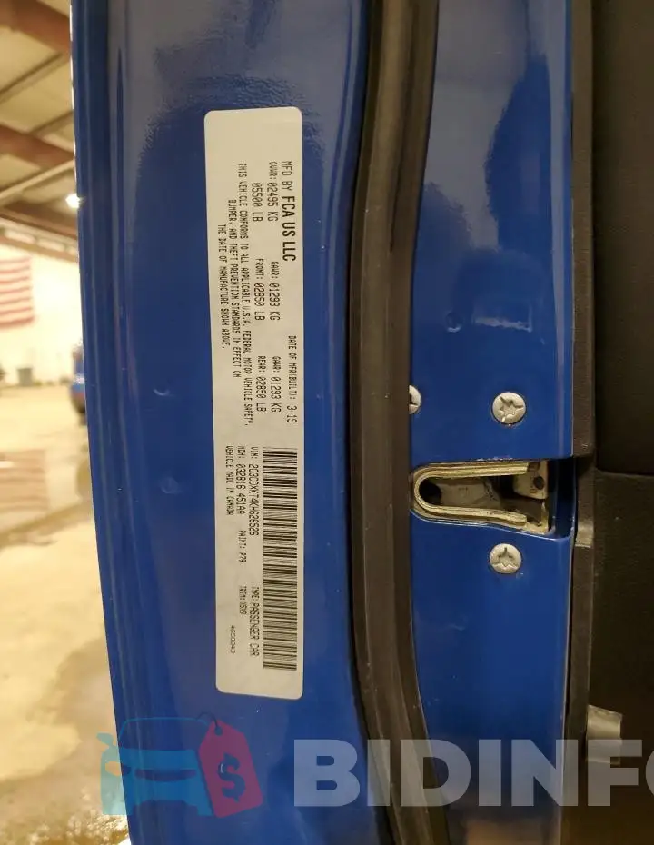 2C3CDXKT4KH626526 Photo# 12