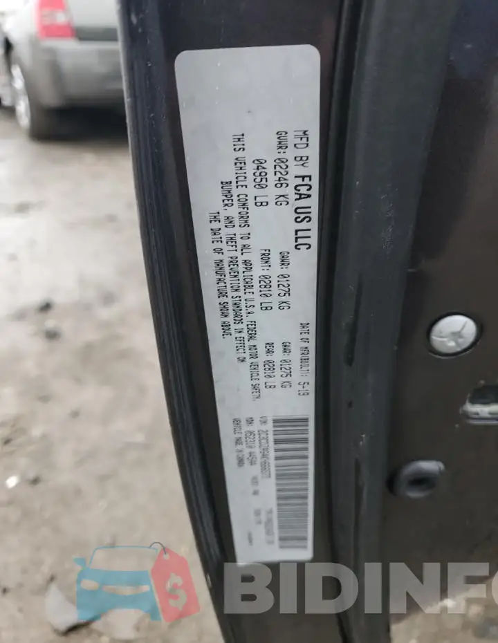 2C3CDZAG4KH666573 Photo# 12