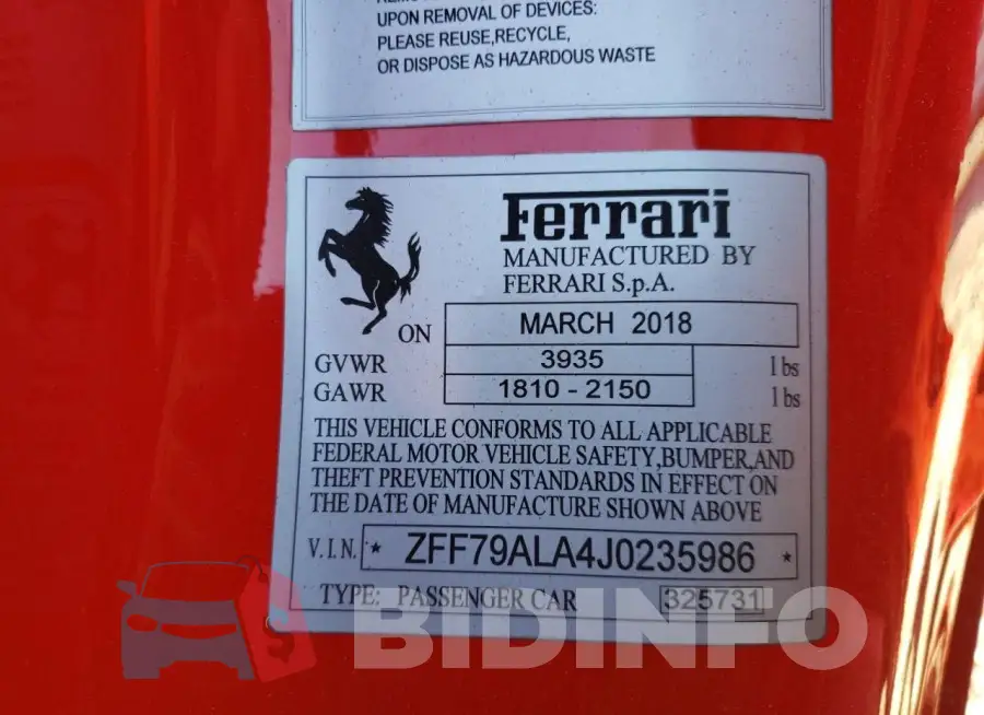 ZFF79ALA4J0235986 Photo# 12