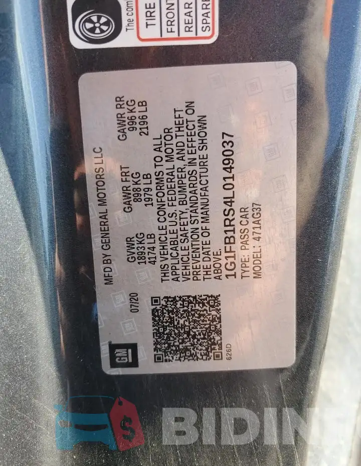 1G1FB1RS4L0149037 Photo# 12