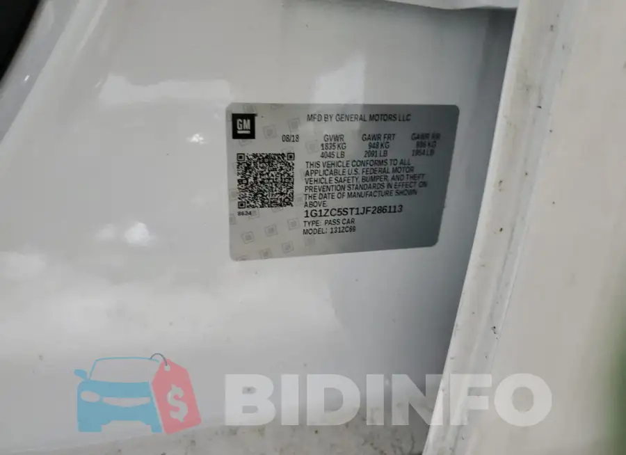 1G1ZC5ST1JF286113 Photo# 12