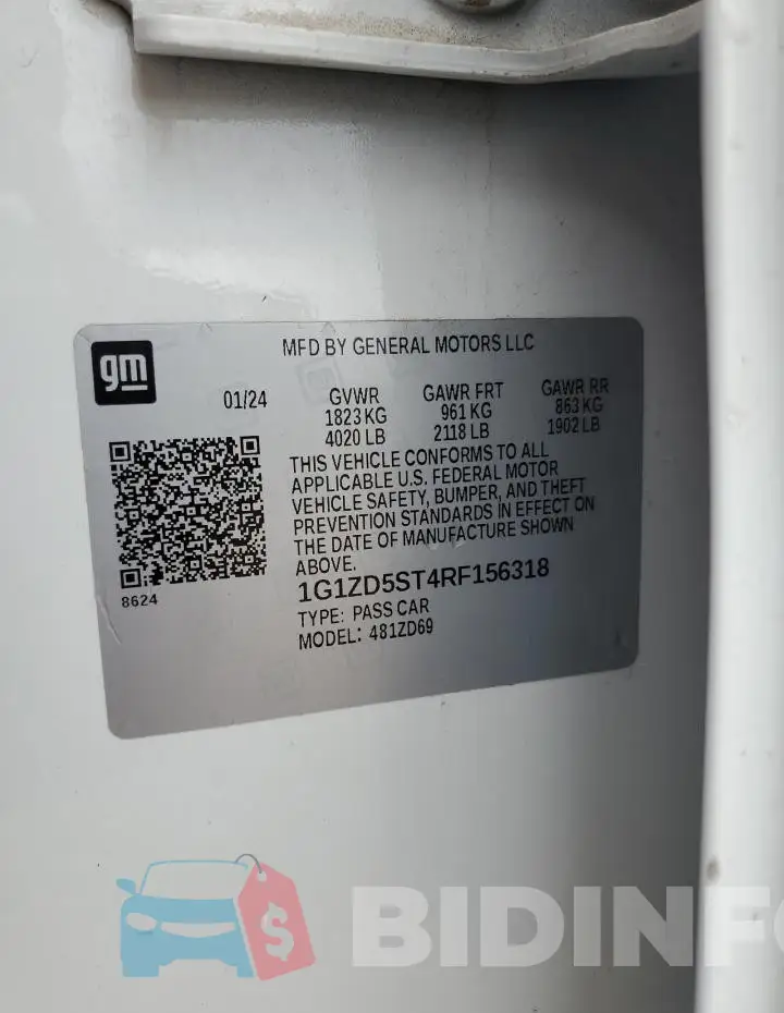 1G1ZD5ST4RF156318 Photo# 13