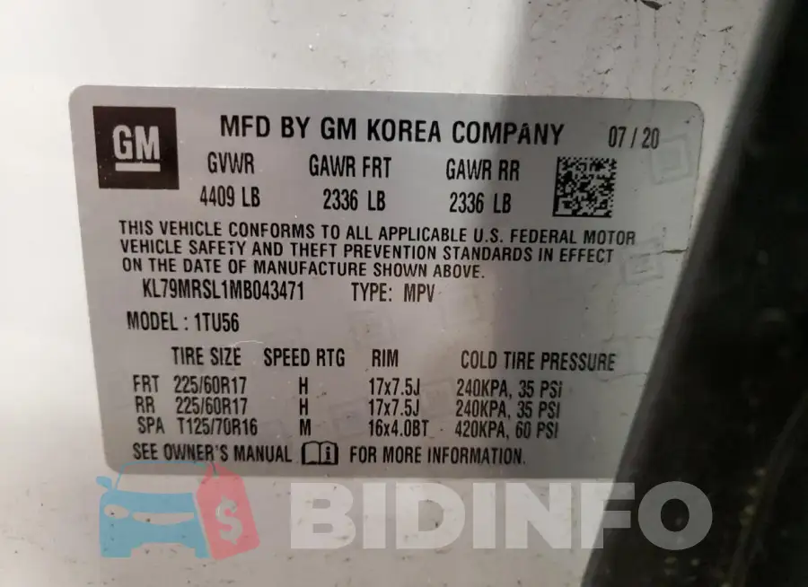 KL79MRSL1MB043471 Photo# 13