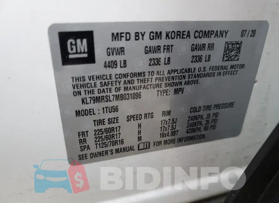 KL79MRSL7MB031096 Photo# 14