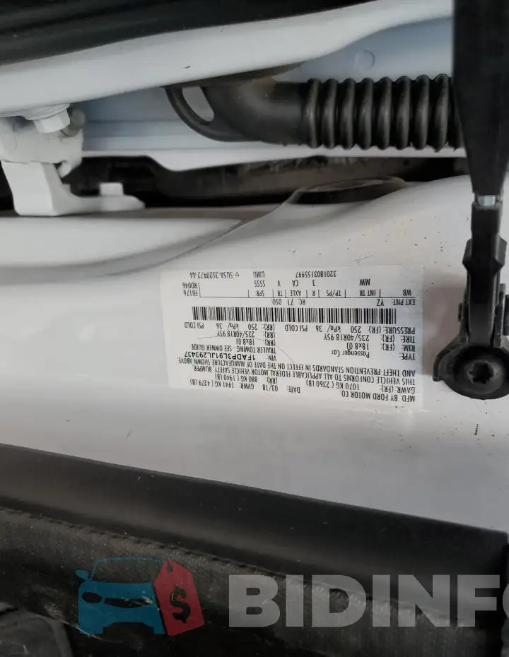 1FADP3L91JL293437 Photo# 12