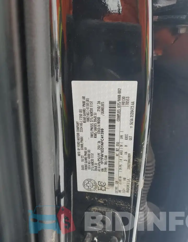 1FTFW1ED1NFC41399 Photo# 12