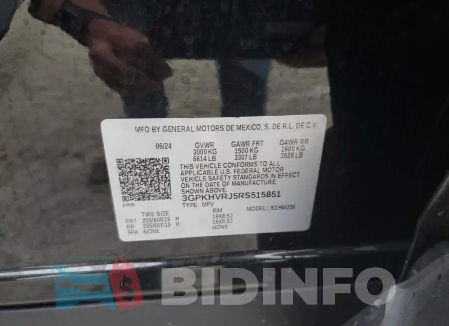 3GPKHVRJ5RS515851 Photo# 13