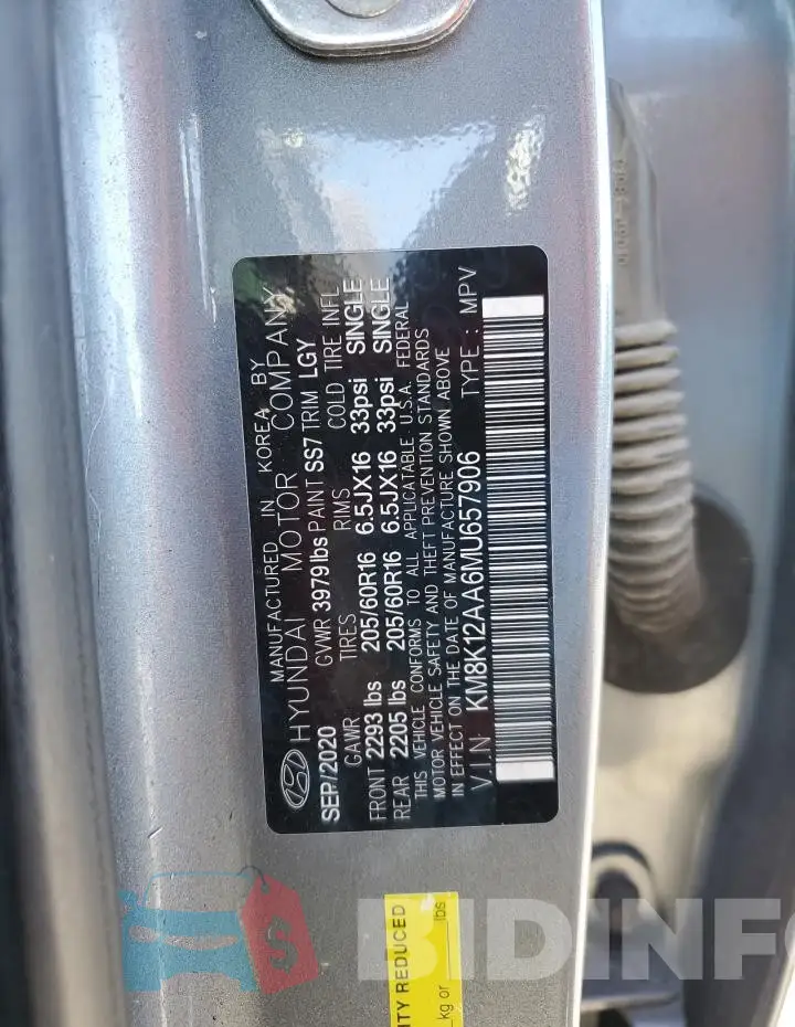 KM8K12AA6MU657906 Photo# 12