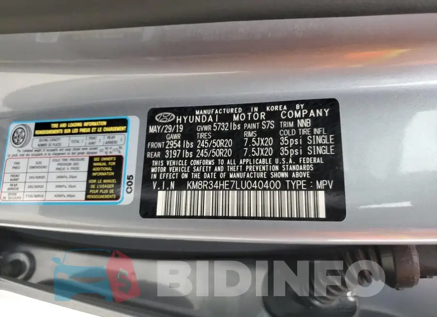 KM8R34HE7LU040400 Photo# 13